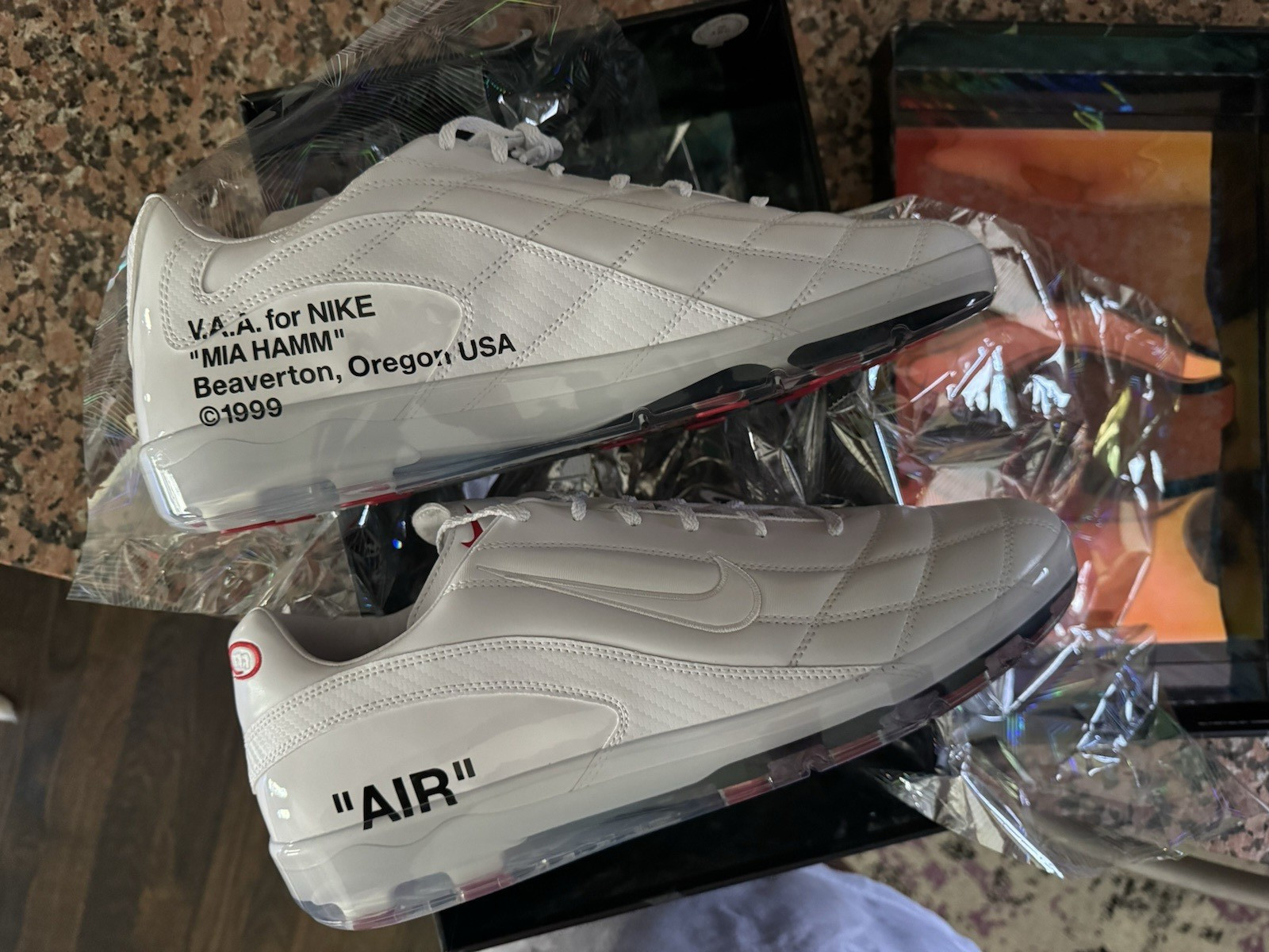 Size 15 – Nike Cryoshot Zoom M9 Virgil Abloh Archives VAA ( IM3886-100) MIA HAMM