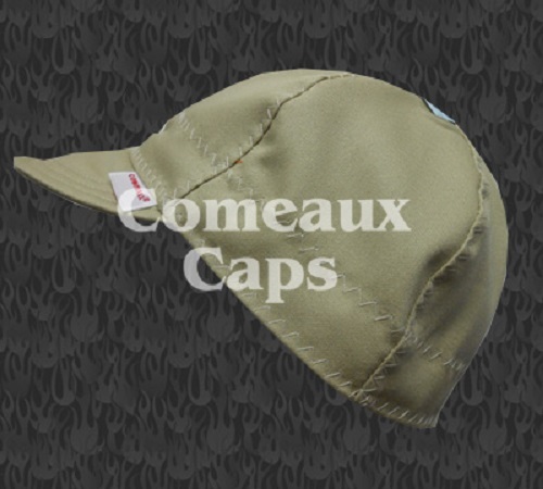 Comeaux Caps FR Welding Welders Hats Flame Resistant FRC Westex Indura Khaki HRC