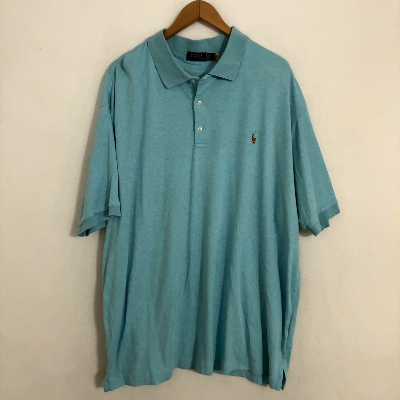 Polo Ralph Lauren Shirt Mens 3XB Flesh Pony Logo Chief Keef Preppy Party