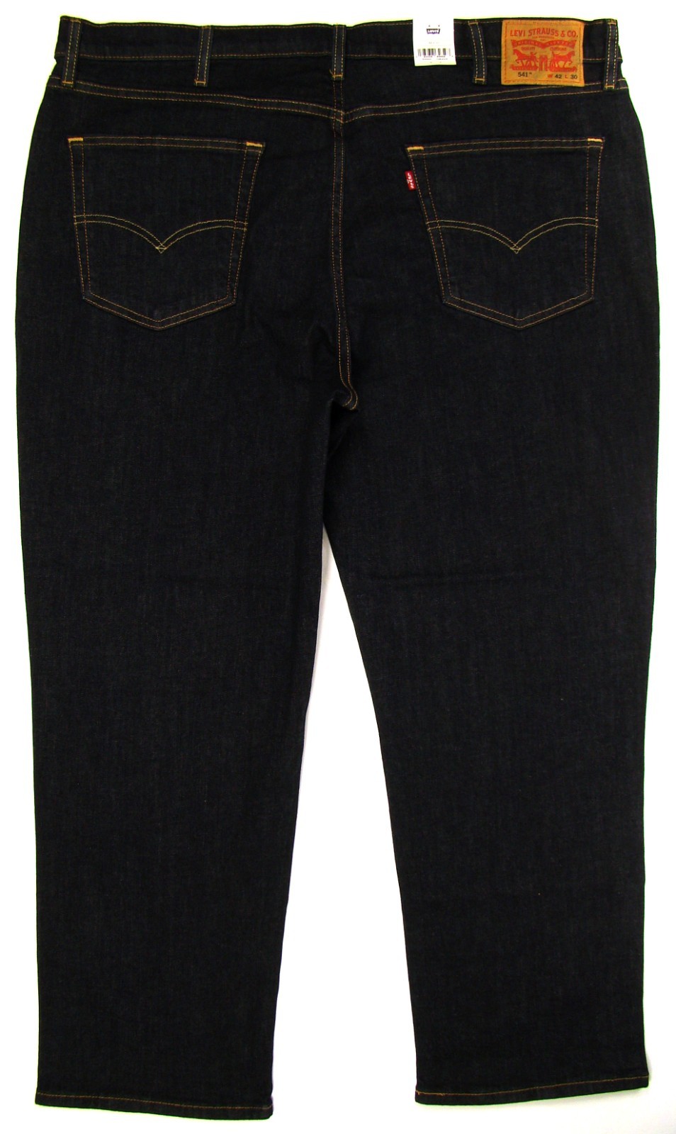 New Levis 541 Men’s Jeans Athletic Taper 42X30 DARK BLUE Stretch FREE SHIPPING