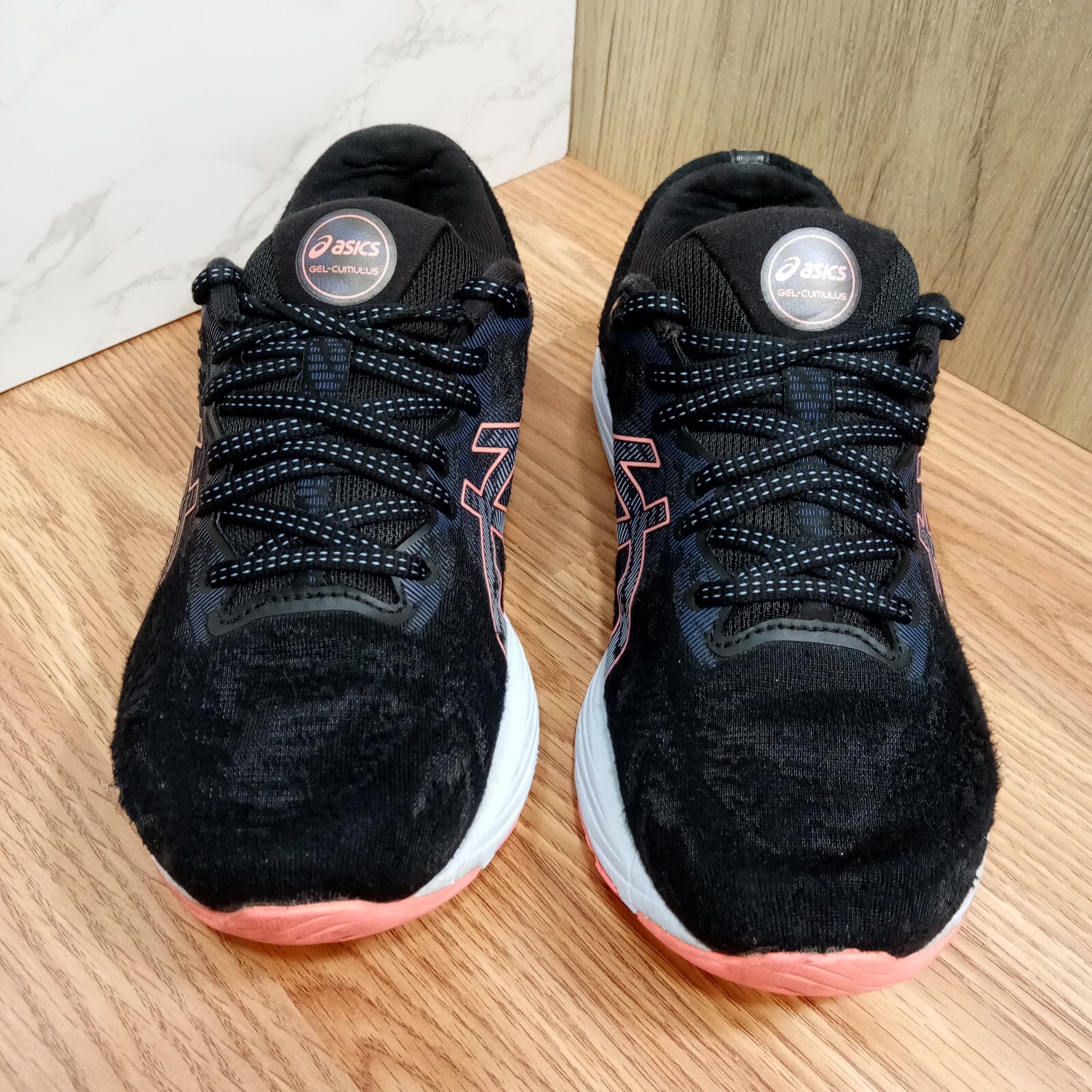 ASICS Womens Sz 8 EU 39.5 Gel-Cumulus 23 Black 1012A888