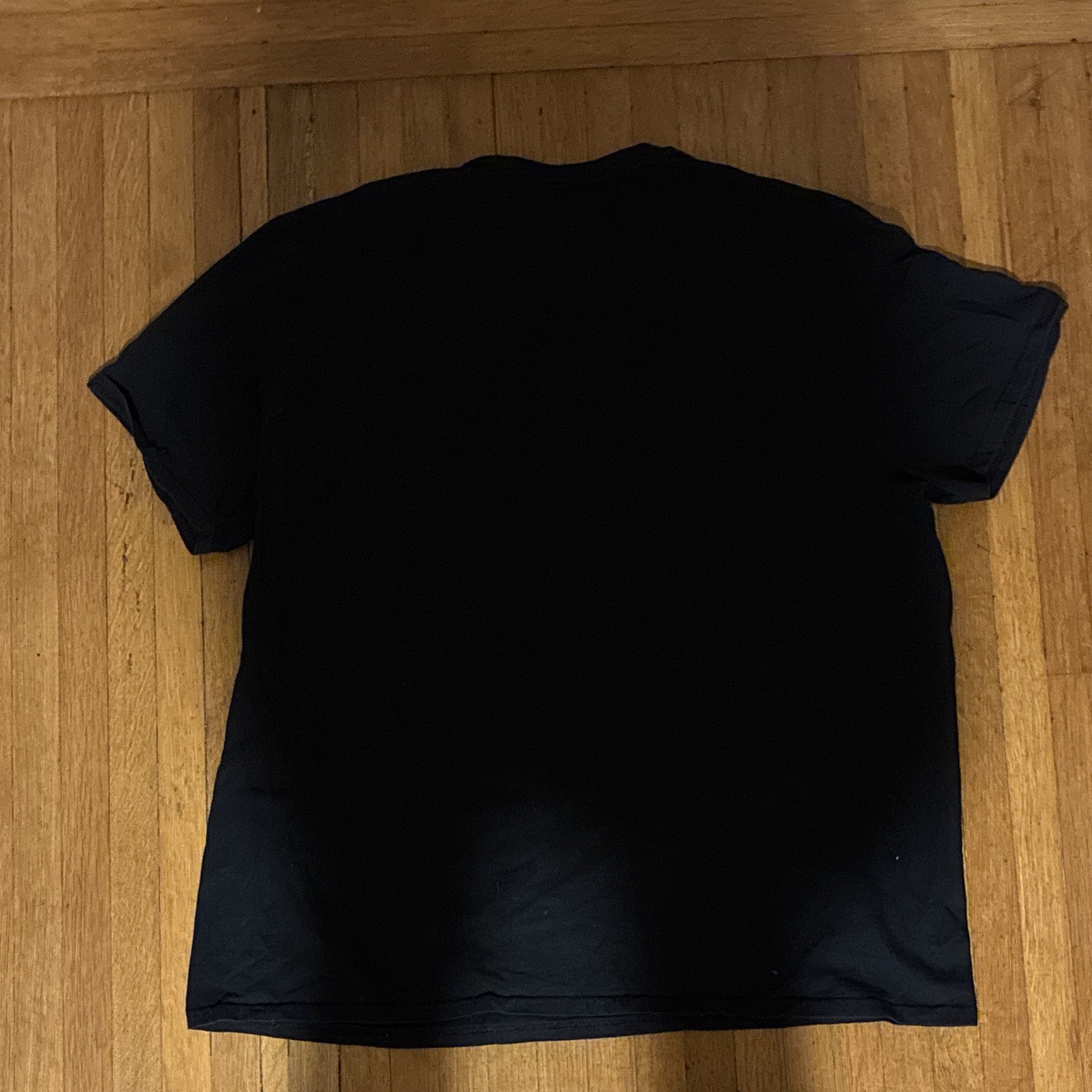 AC/DC Back in Black Logo Graphic T-Shirt Men’s 2XL Black Short Sleeve