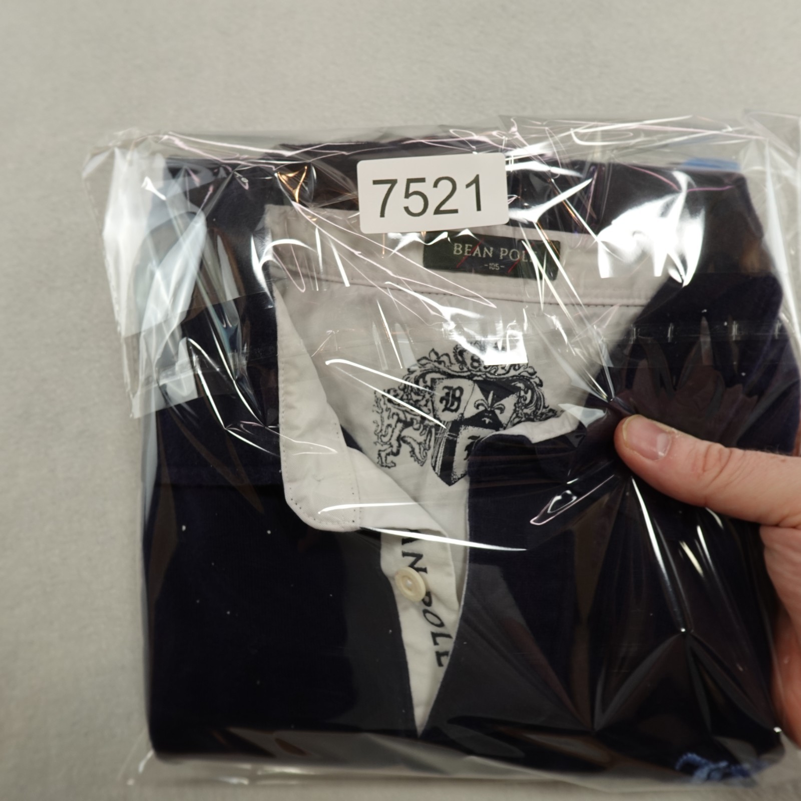 Beanpole Jeans L 105cm Rugby Pullover Large Bike Logo Splatter Flaws