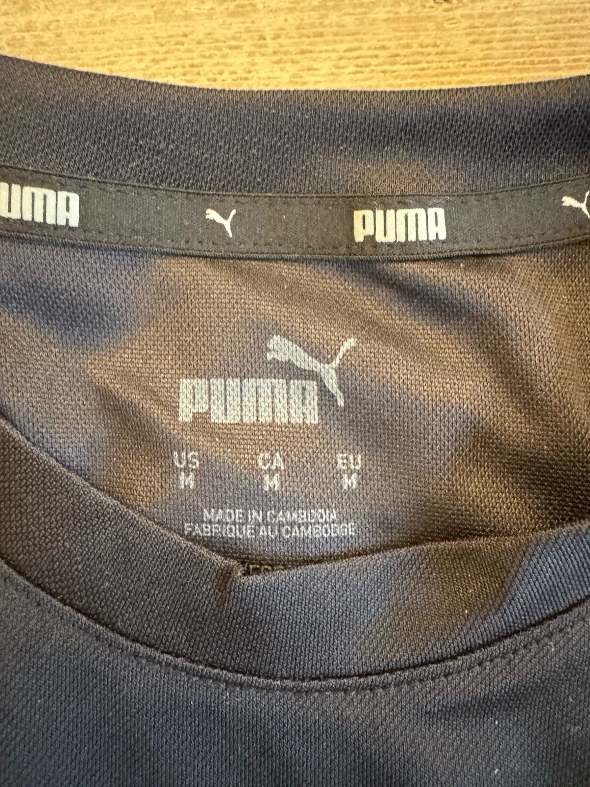NWT Puma 1948 Black Midfield Tee M