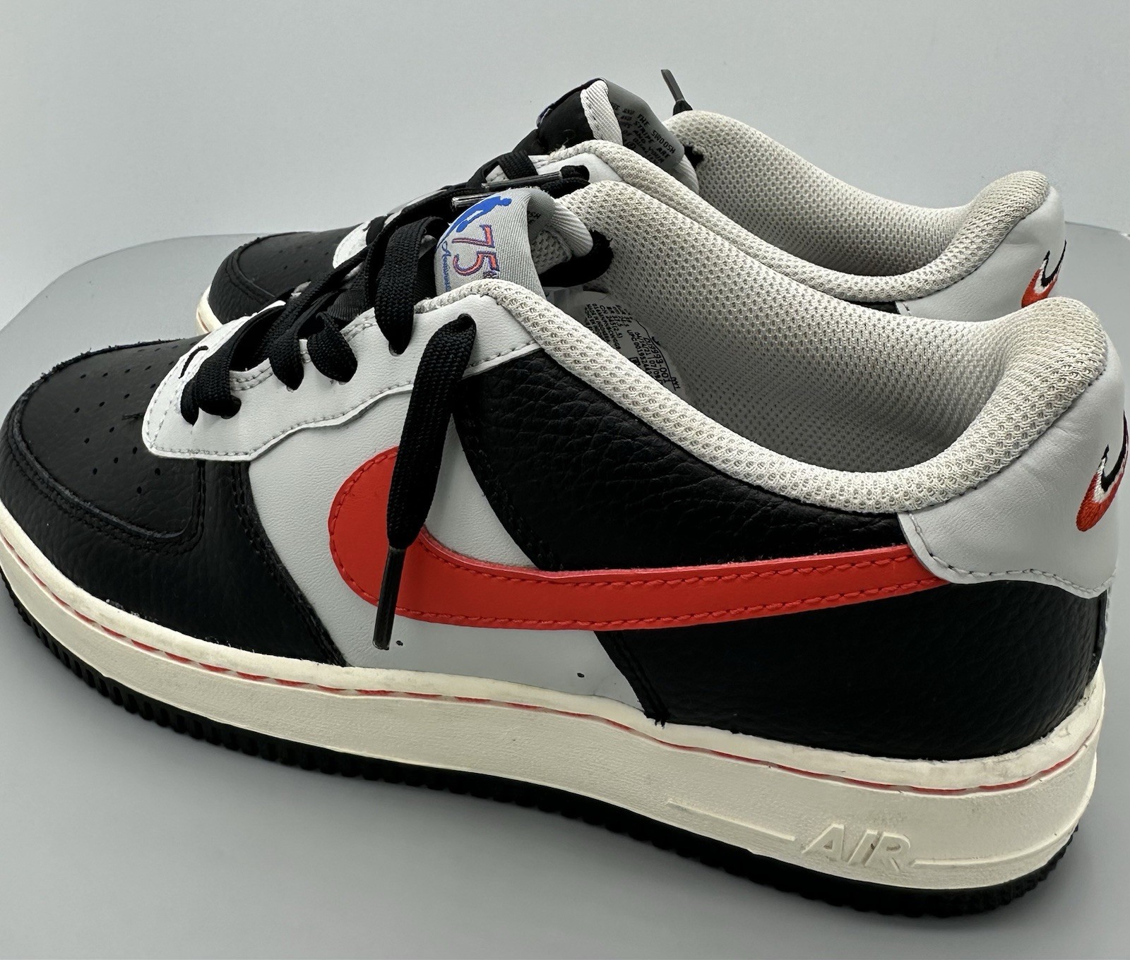 Nike Air Force 1 Low LV8 Black NBA 75th Trail Blazers DJ9993-001 Youth Size 6.5Y