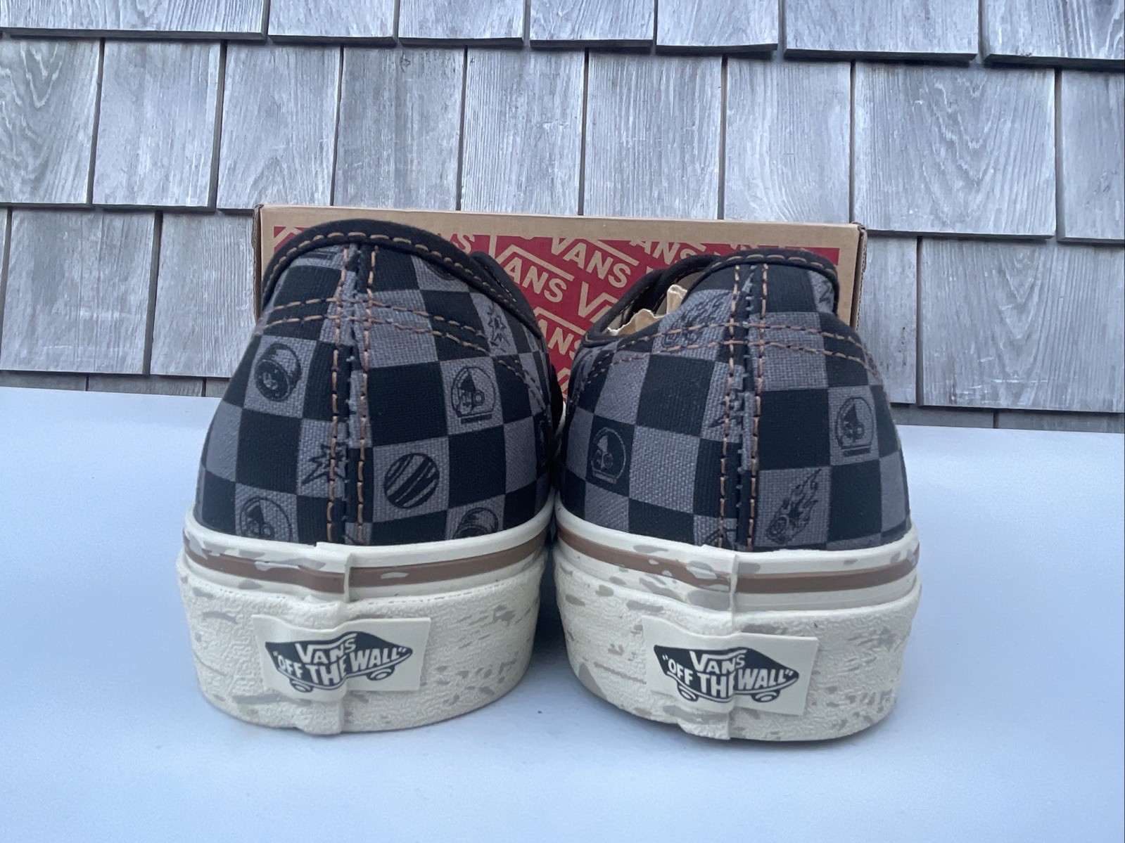 Vans Authentic Space Molly x Black Brown Sneakers VN000EGAQ3Y Men’s Size 8.5 NEW