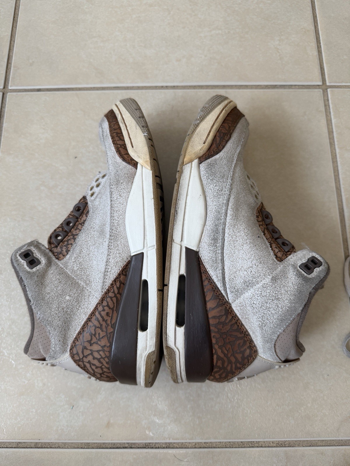 Air Jordan 3 “Palomino” Men’s Size 8.5 Pre-owned Sneakers CT8532-102