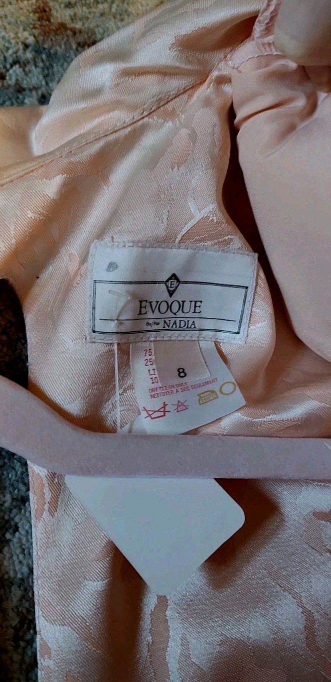 Vintage Evoque By Nadia Dress, Size 8 Small/Medium