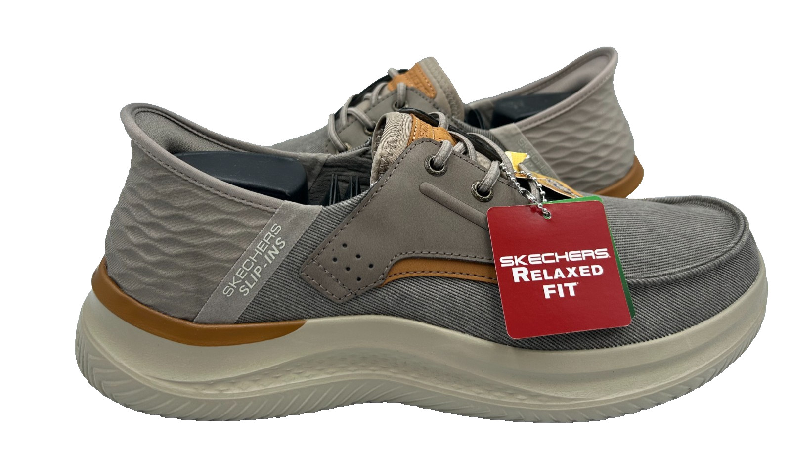Skechers Men’s Slip-Ins RF Hasting Niko Slip On Loafers Tan Size:9 117P