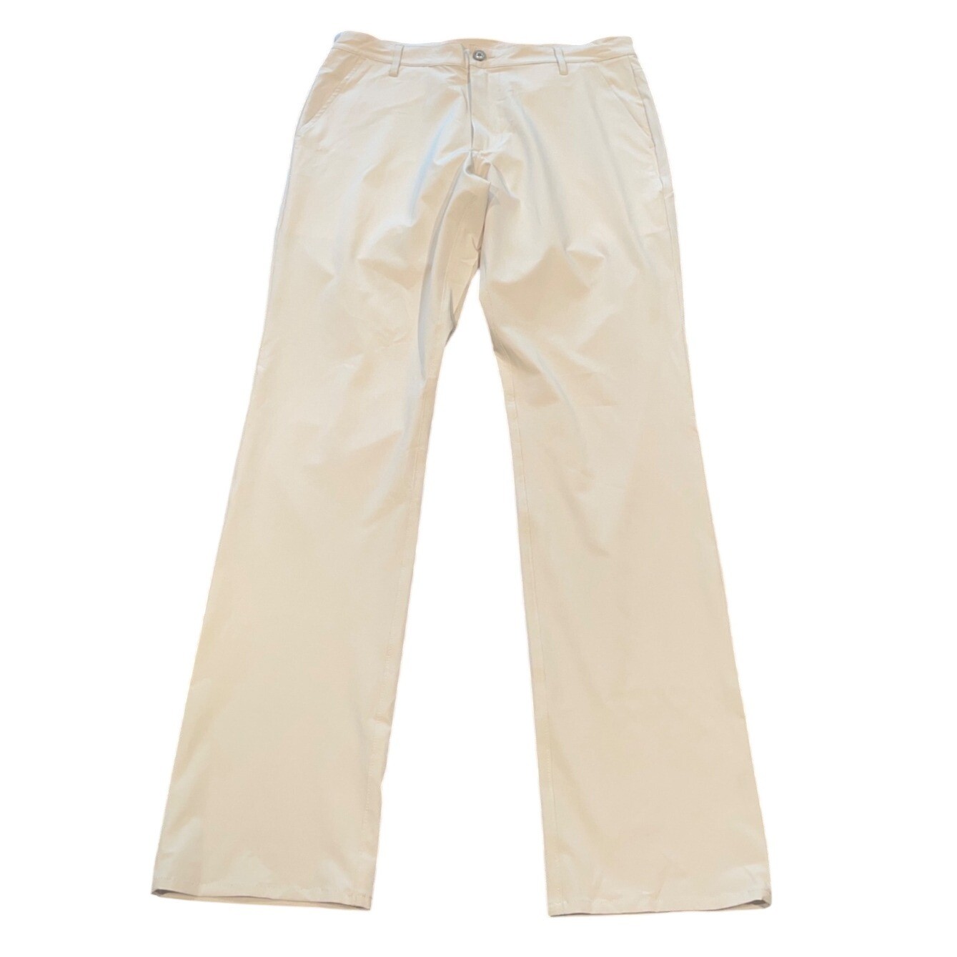 AG Lightweight Performance Pant Mens 32×33.5 Khaki Tan Stretch Outdoor Golf Slim