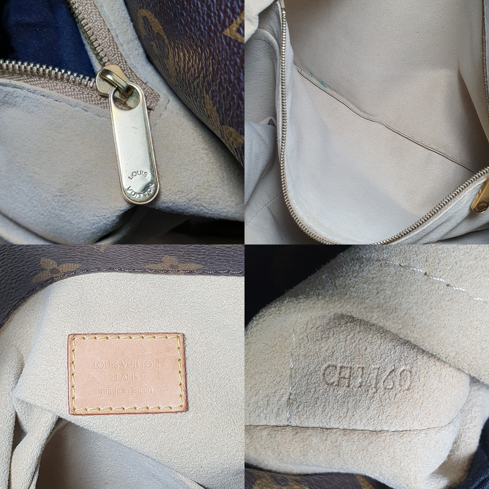 TARIFF FREE Authentic Louis Vuitton Artsy MM Monogram M40249 With Invoice CLA800
