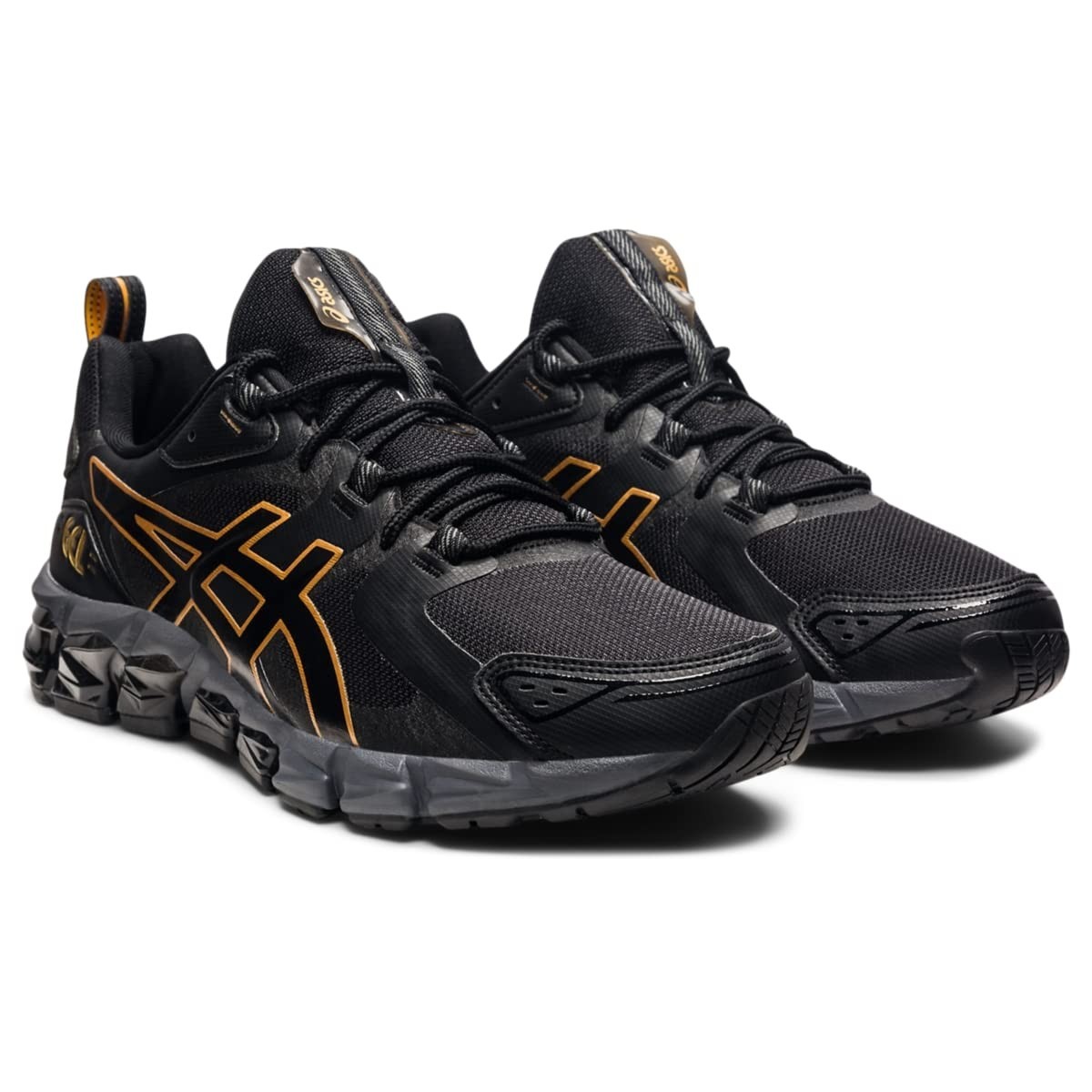 Size 10 – ASICS Men’s Gel-Quantum 180 Shoes Black/Pure Gold 1201A466-001