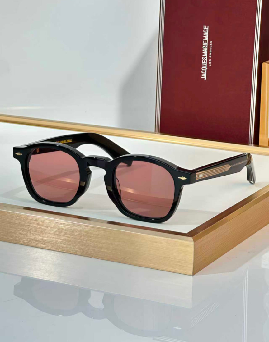 Jacques Marie Mage ZEPHIRIN Black/Pink 44-26-142mm With Case New
