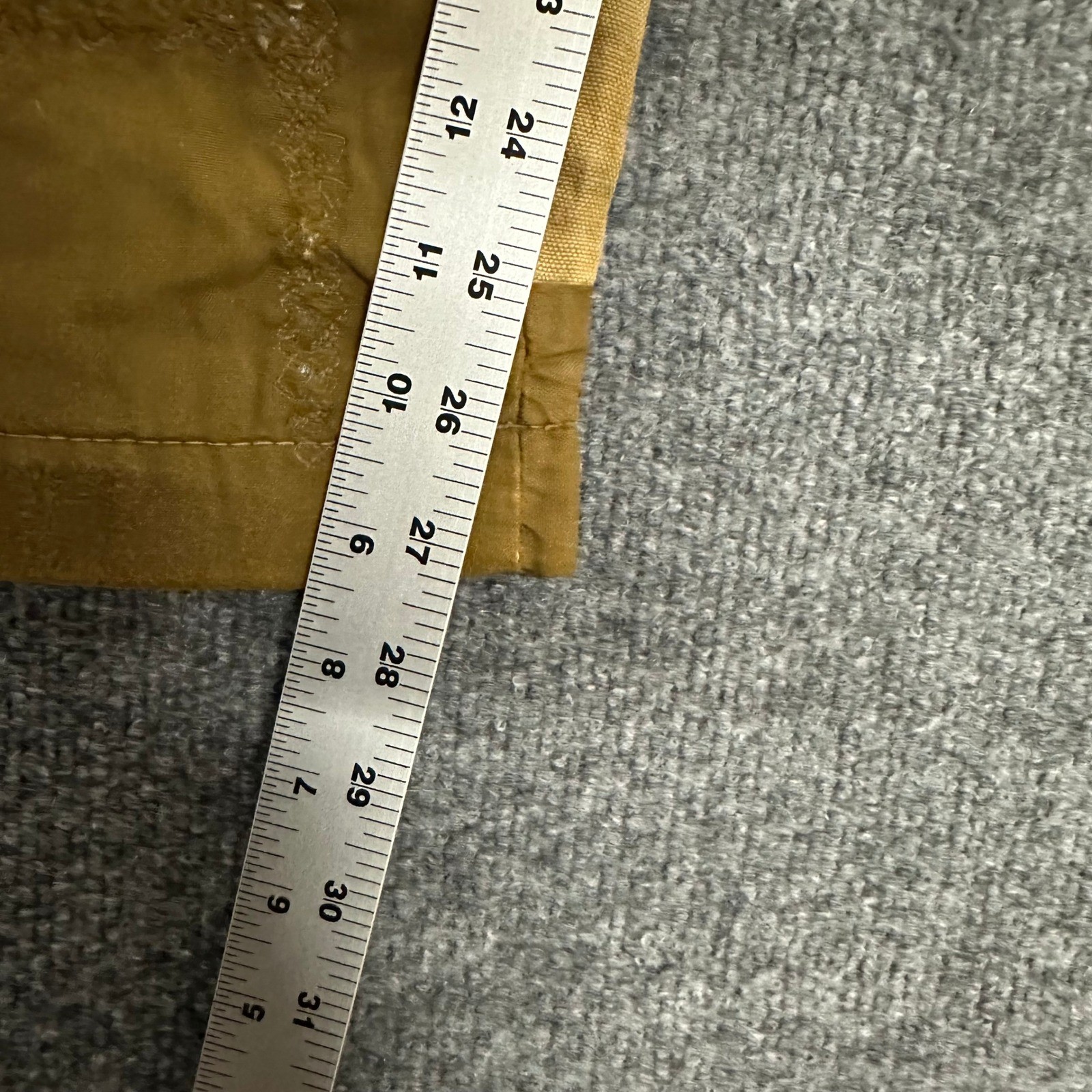 American Field Hunting Pants Mens Size 34 Brown Canvas Nylon Reinforced Vintage