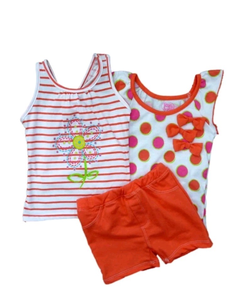 EUC Huge Lot Girls Clothes 15 Pieces Tops And Shorts SUMMER Size 12-14