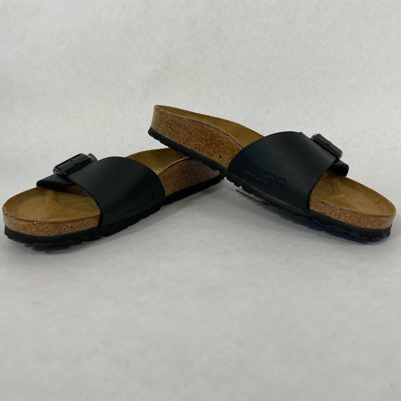 New w/o Box Birkenstock Madrid Black Narrow – Select Size
