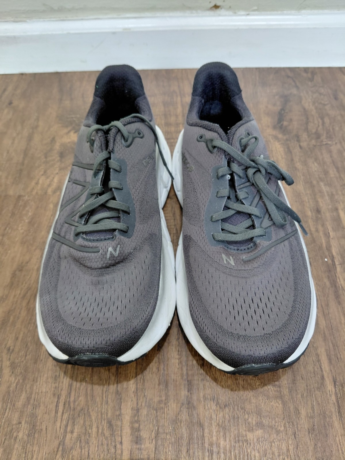 Size 11 4E – New Balance Fresh Foam X More v4 Gray Phantom Sneakers Shoes