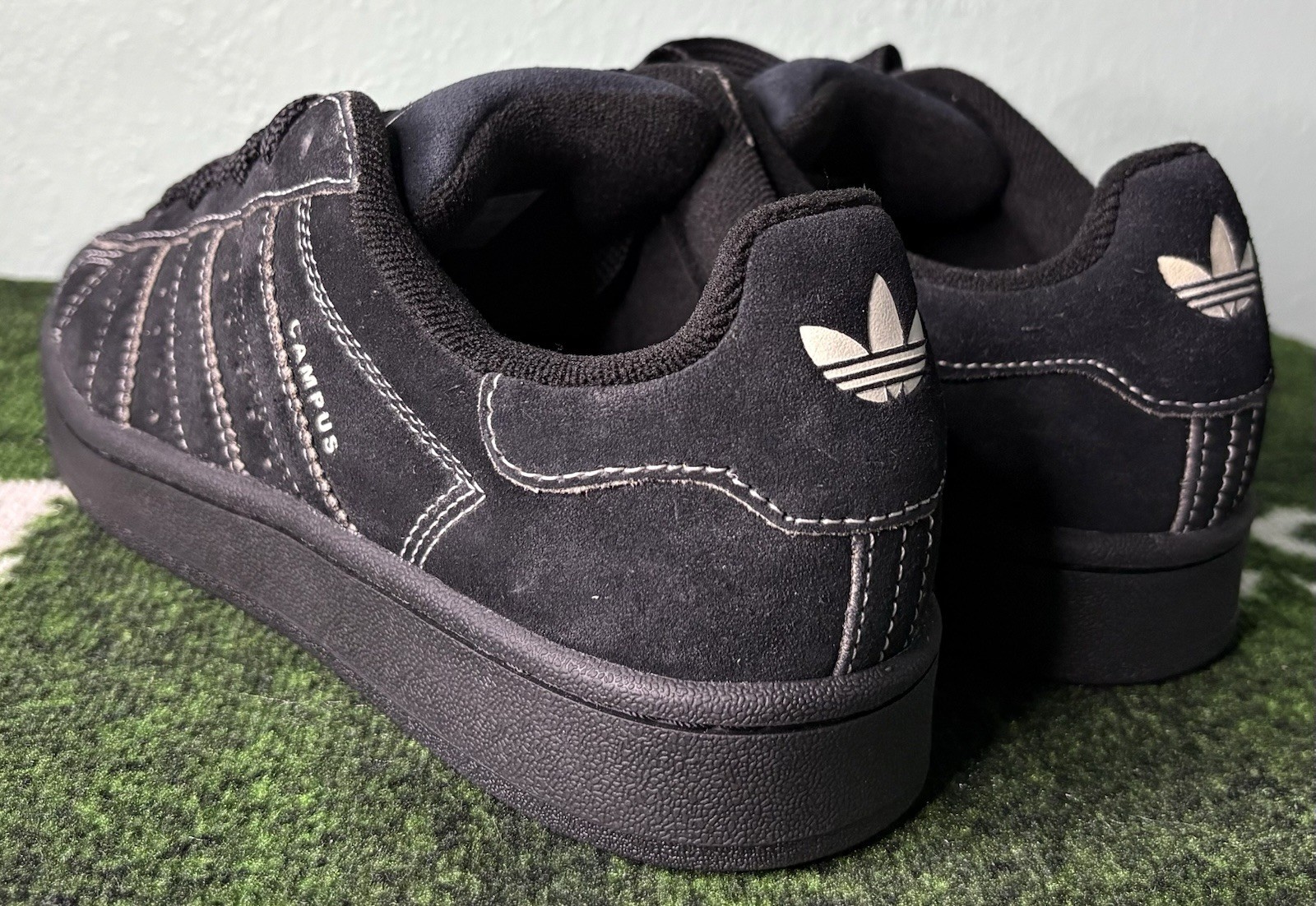 US Women’s 8/Men’s 7 – Adidas Campus 00s “Cream White Core Black” JQ5779, NIB