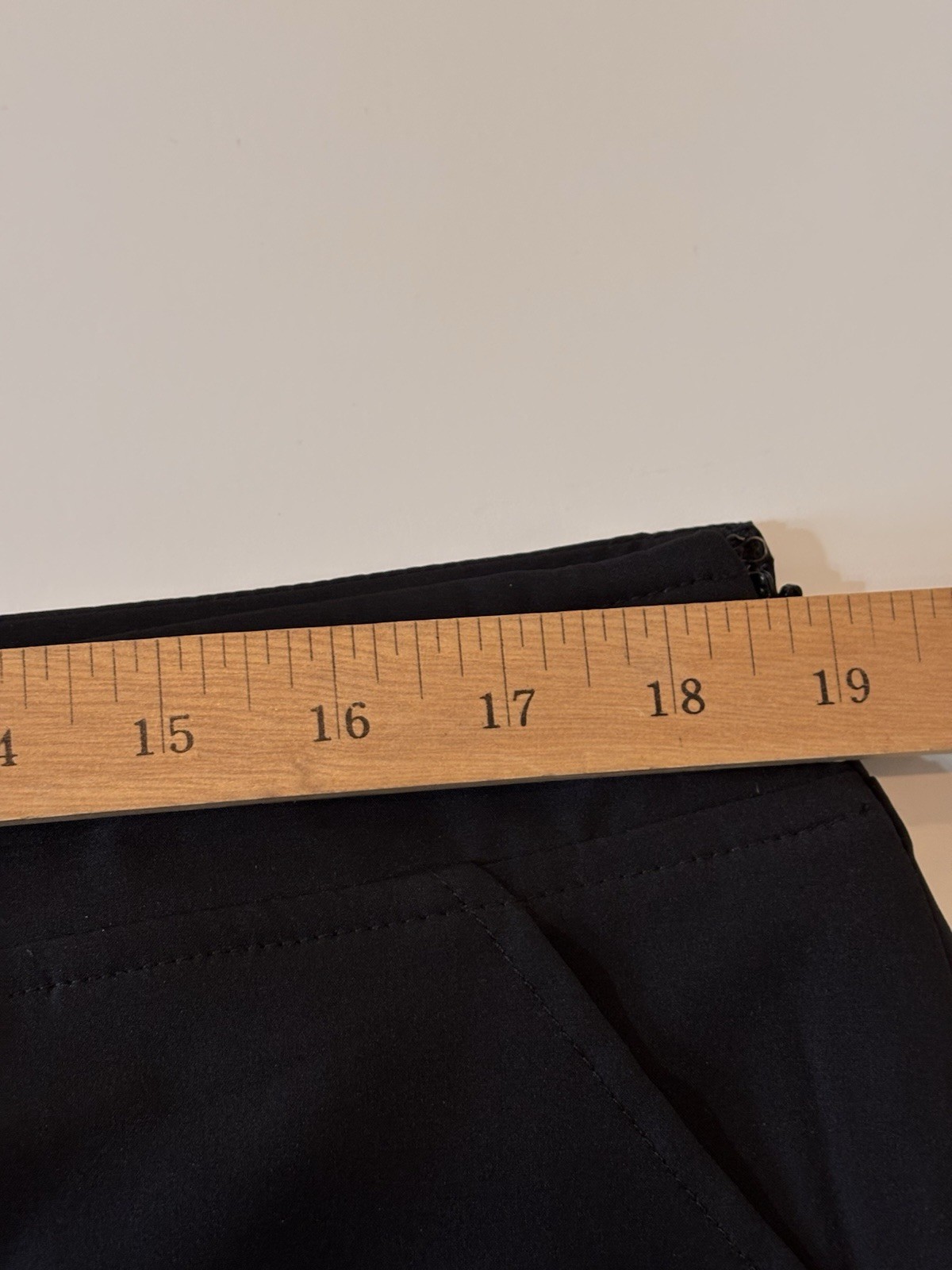 NWT CJ Banks Black Skort Size 14W/X Pickets Side Zip Poly/Spandex Blend Golf $54