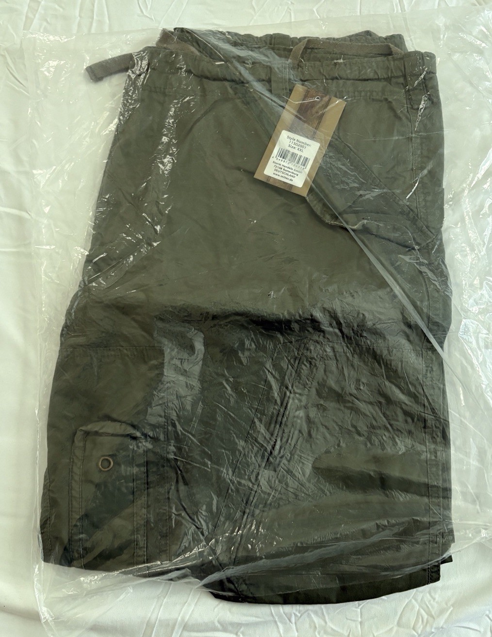 Military Mil-Tec Multi Pocket Tactic Cargo Pants OD Green 2XL 11502001 NWT Army
