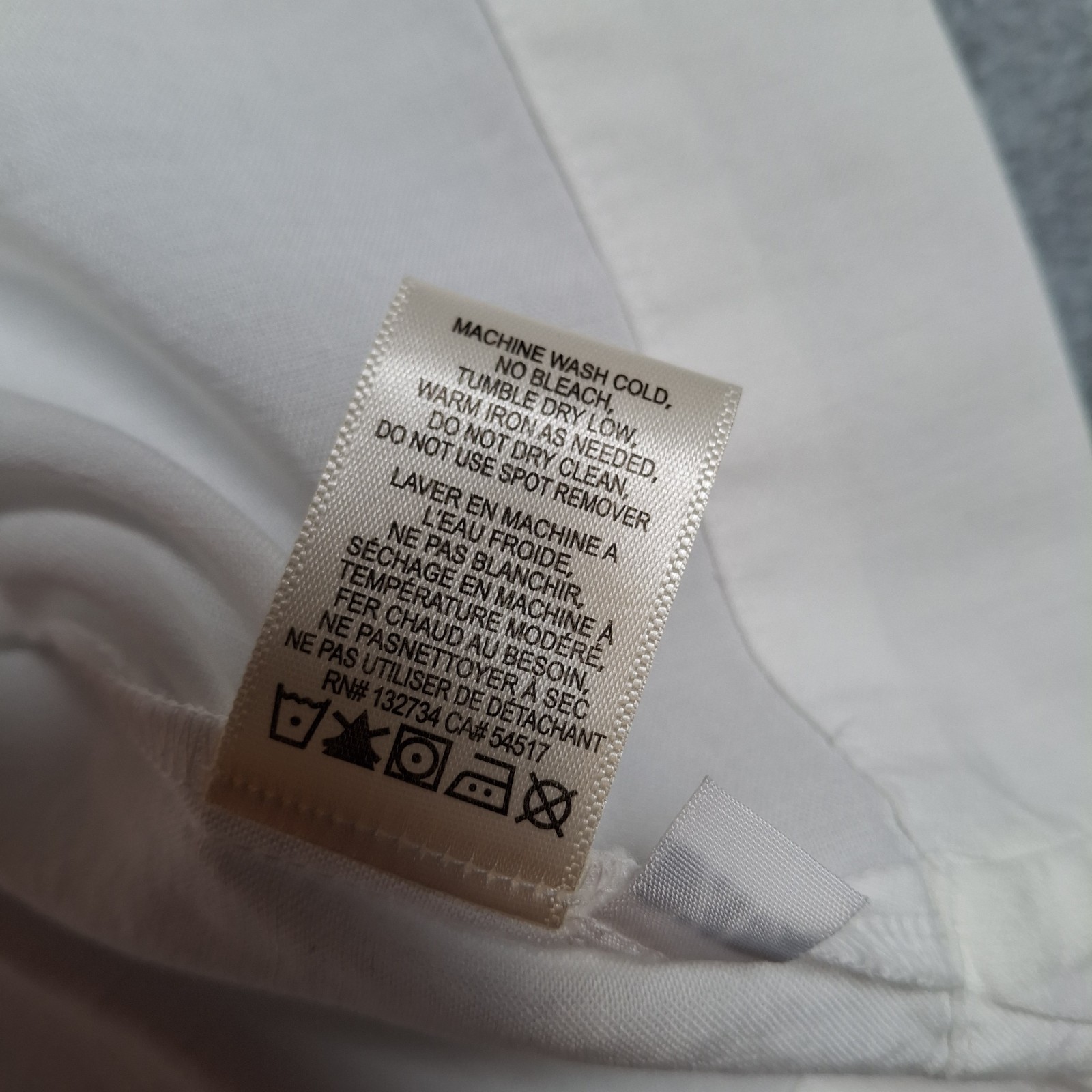 Cloth & Stone Anthropologie Hidden Button Up Blouse XL White Braid Trim Lyocell