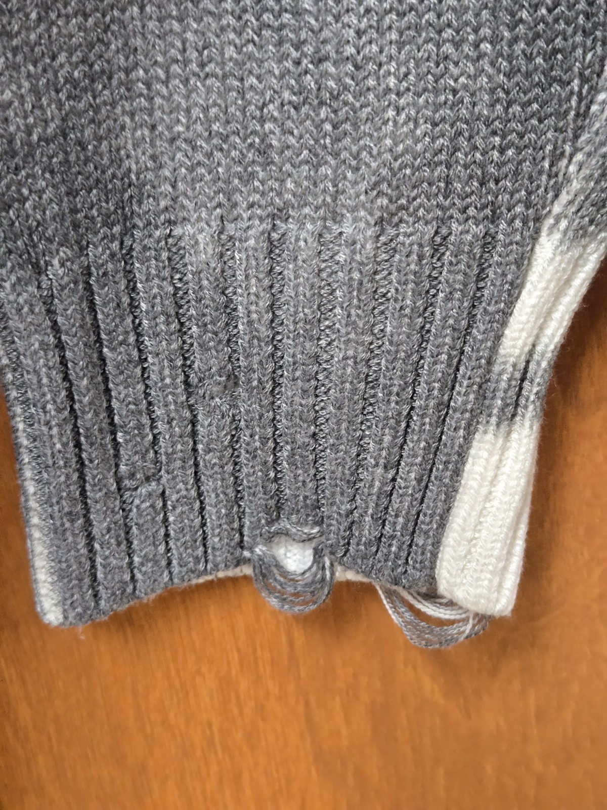 Air Jordan Crew Knit Sweater HQ1635-133 AOP Men’s Grey White Black Choose Size