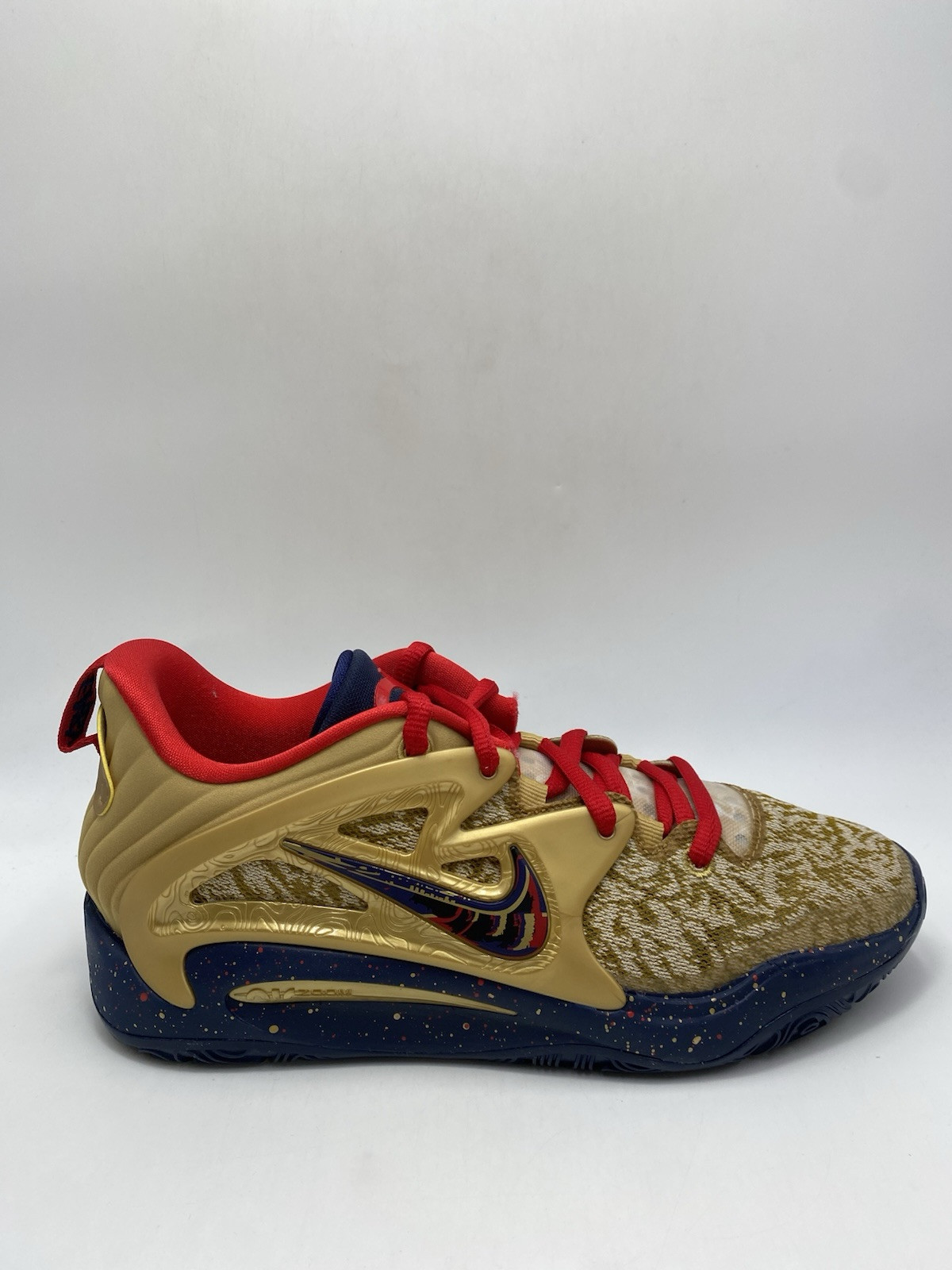 Nike KD15 Metallic Gold Midnight Navy Red (DC1975 700) Men’s Sz 10/Wmns 11.5