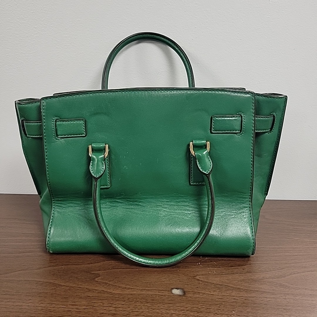 Michael Kors Large Satchel Savannah Moss Green