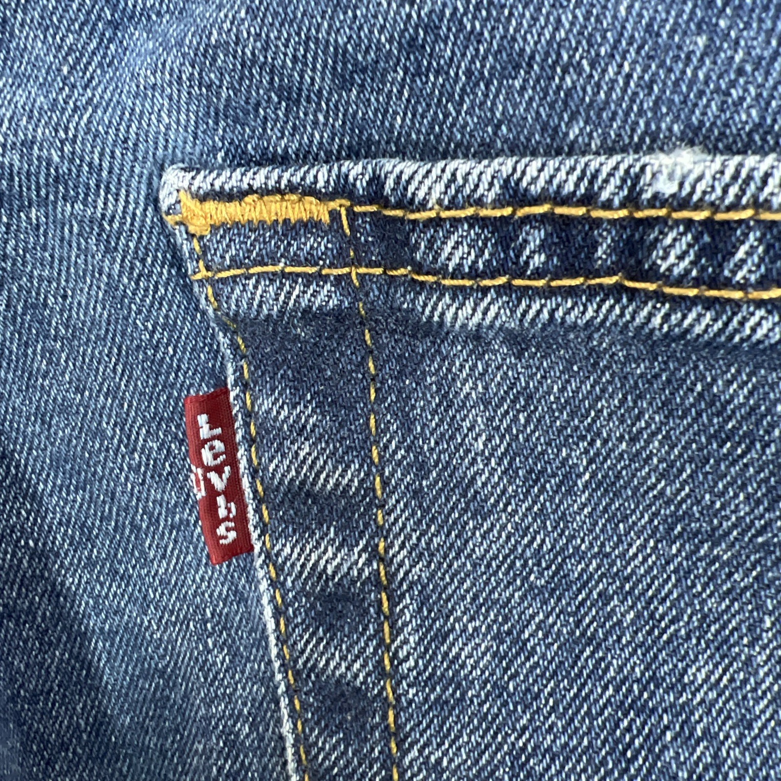 Levi‘s 505 Straight Blue Denim Casual Jeans Size 30
