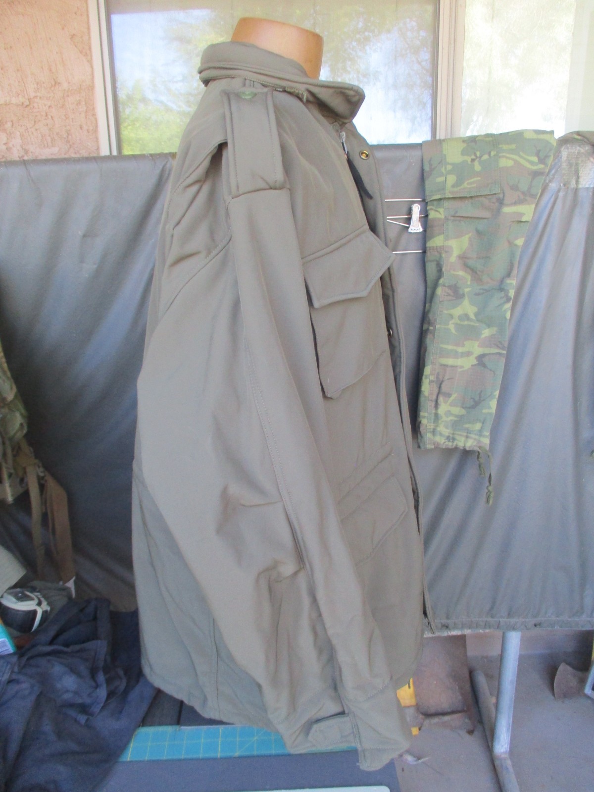 NWT Rothco VIETNAM WAR VETERAN Soft Shell M-65 Tactical Field Jacket, M65, XL