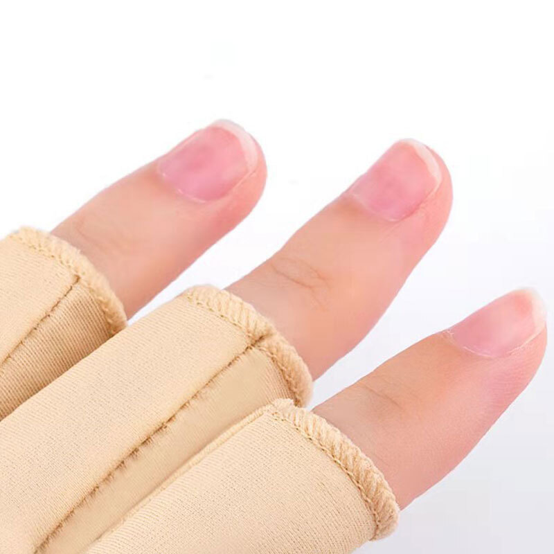 Sun UV Protection Gloves Non Slip Cotton Fingerless Driving Biking Sunscreen