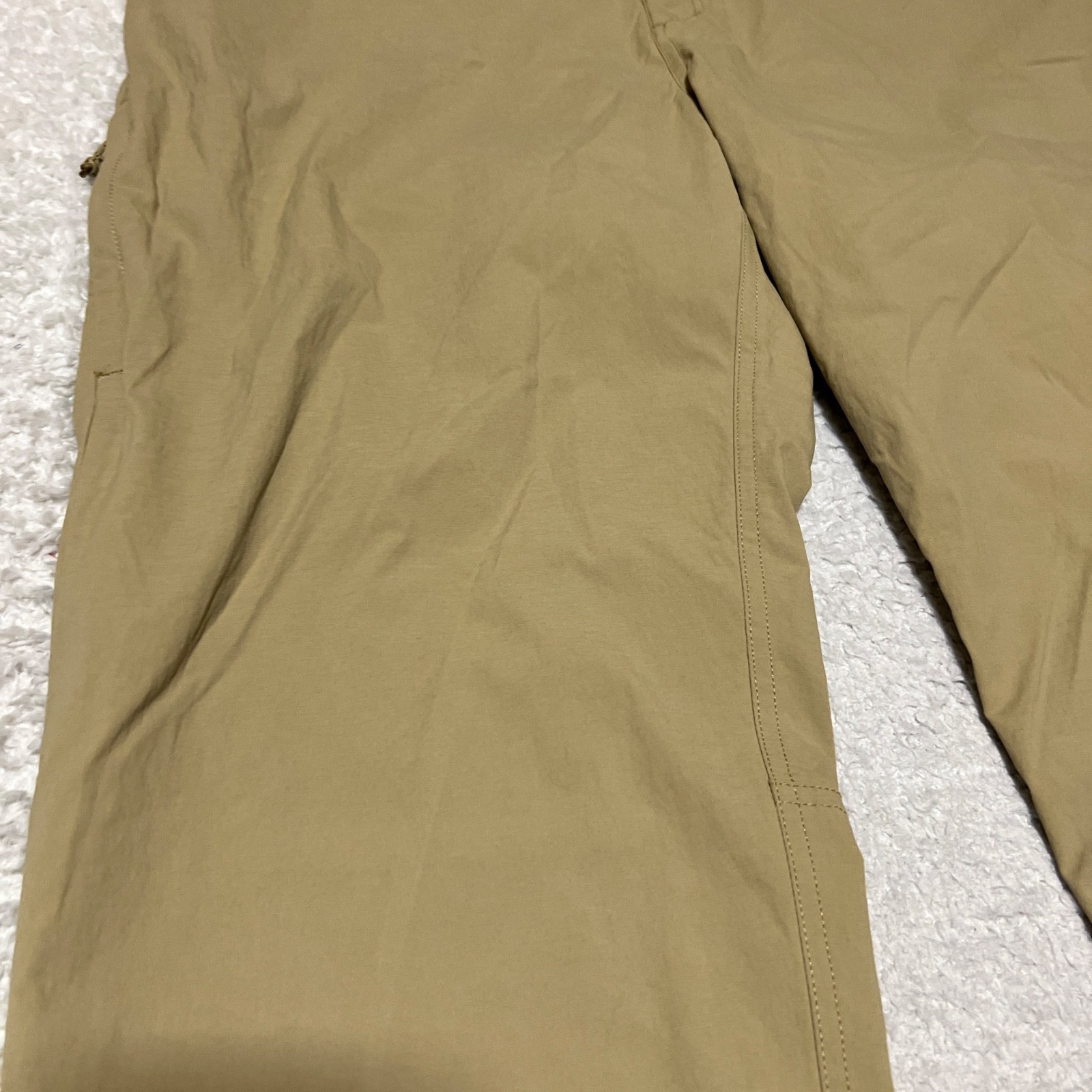 Patagonia Pants Men Size 36 Tan Quandary Stretch Outdoors Hiking Performance