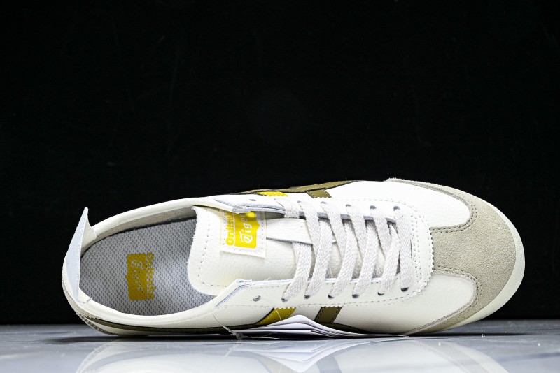Onits*ka Tiger Mexico 66 Cream Rover 1183A201-124 Unisex Size 4-11