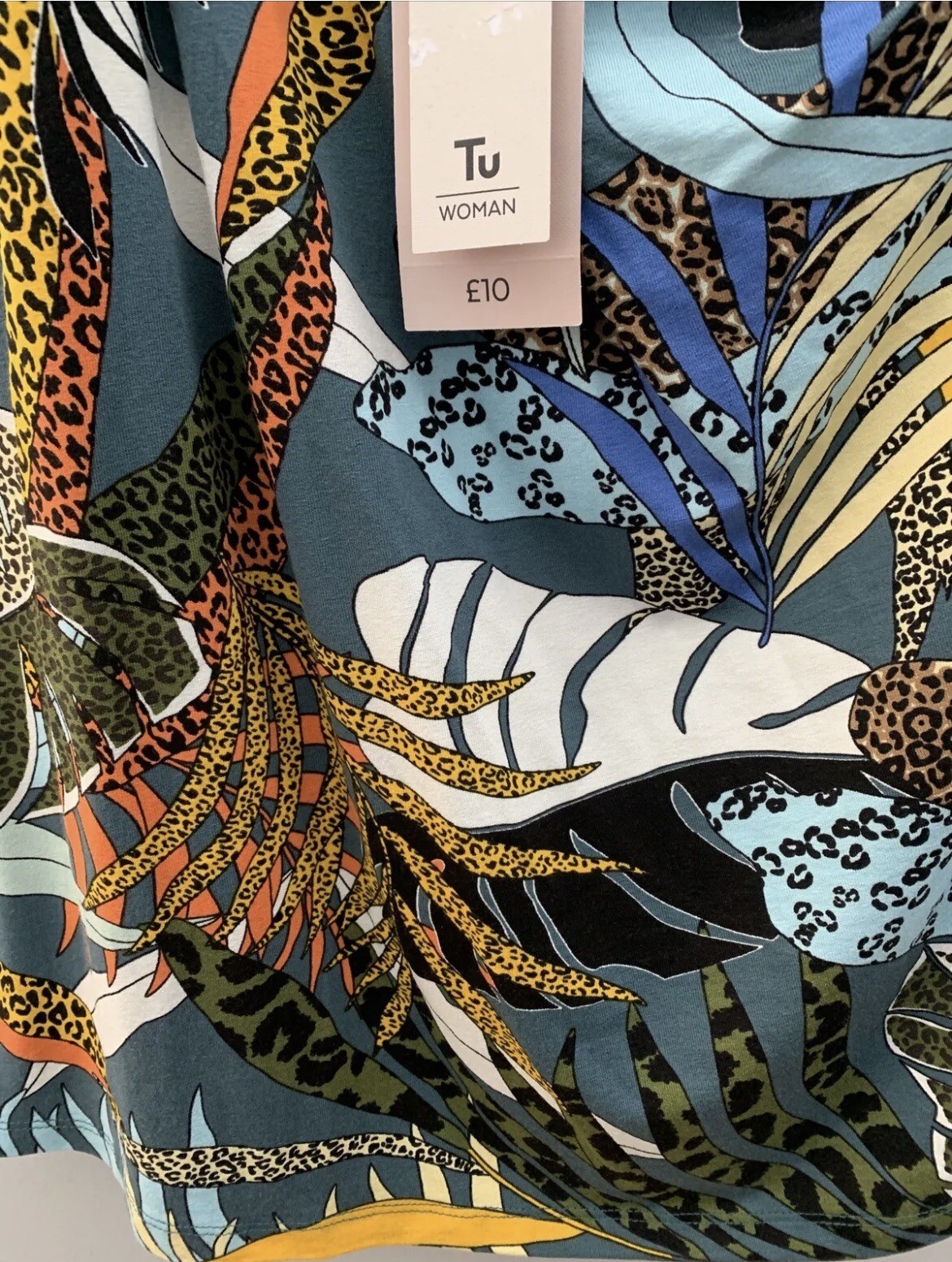Tu Ladies Size 20 Lush Tropics Top Brand New Cost £10 – c11