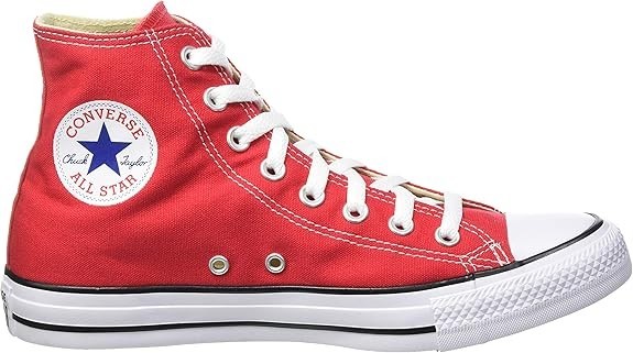Converse All Star High Canvas Shoes Red Sneakers M9621 Size 3, 3.5, 4.5, 11