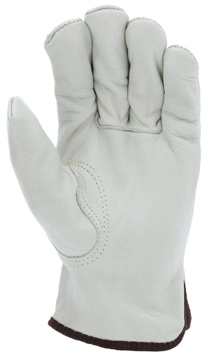 MCR Safety 32801 Leather Drivers Insulated Work Gloves CV Grade Grain Leather Th