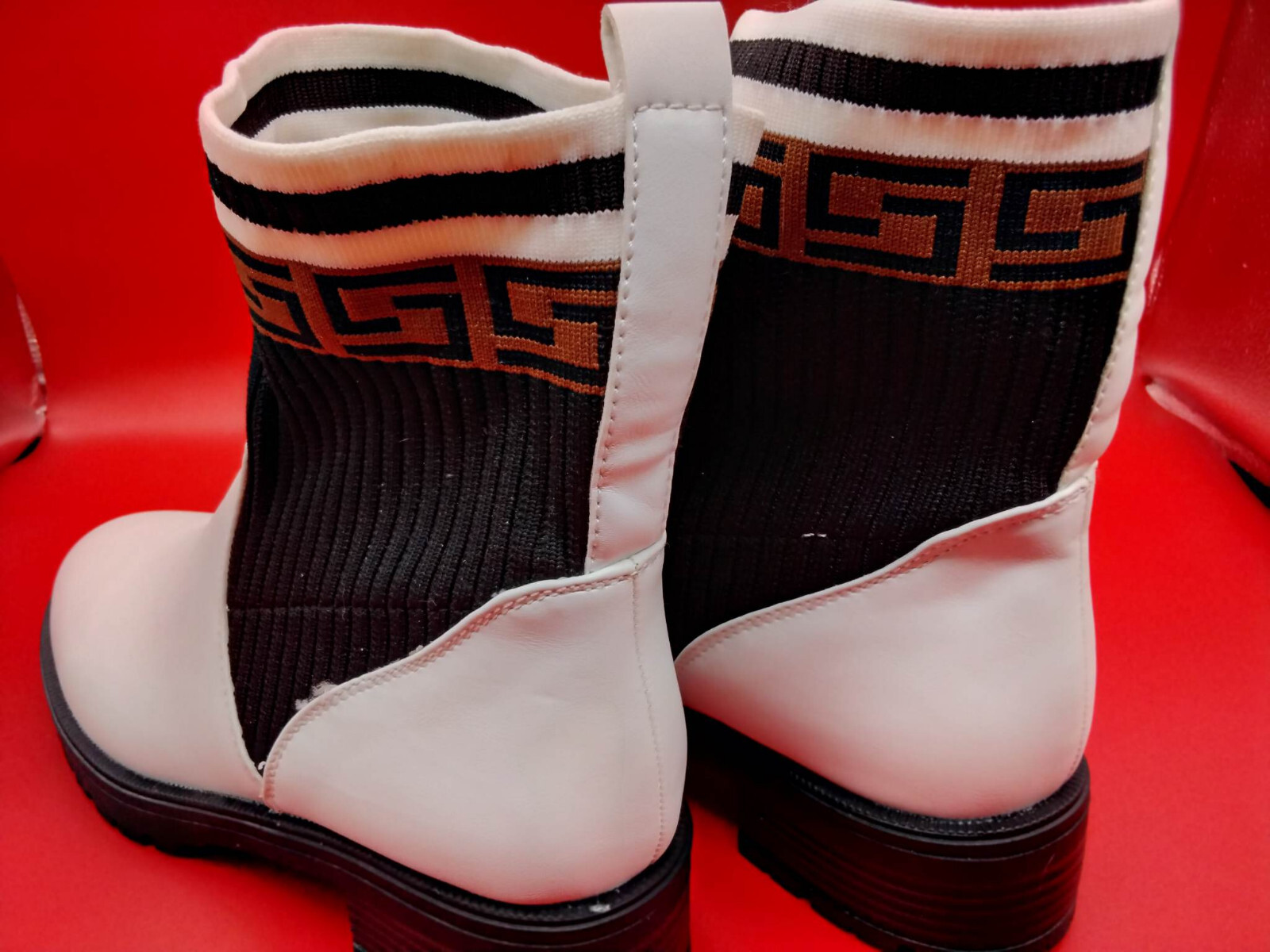 Winter boots, women’s boots, sizes: 36,37,38,39,40,41, new, white-black, boots
