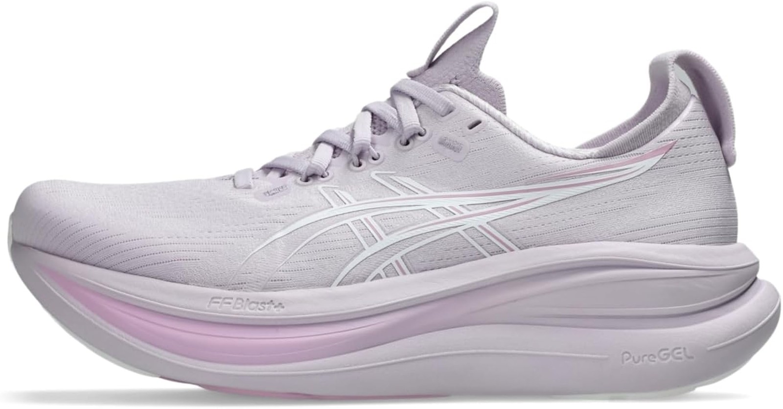 ASICS Women’s Gel-Nimbus 28 Running Shoes, 6.5, Dahlia/White – Dahlia/White – 6.