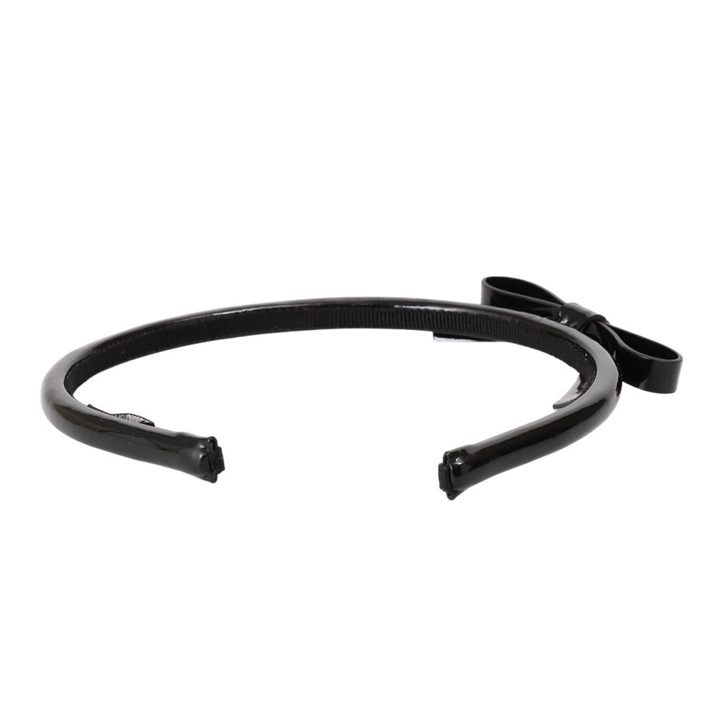 MIUMIU Head Band Hair accessorie 0.8cm Black Brand New Import Tax Included