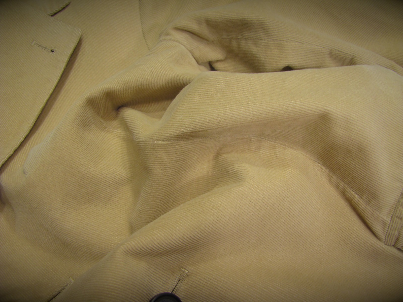 Massimo Alba corduroy sloop jacket 100% cotton desert tan men’s ALTERED 40 / 38