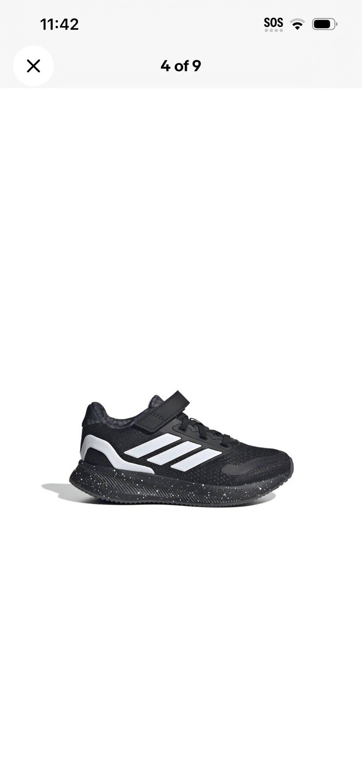 ADIDAS Boy’s Athleisure Runfalcon 5 Sneaker Size 2