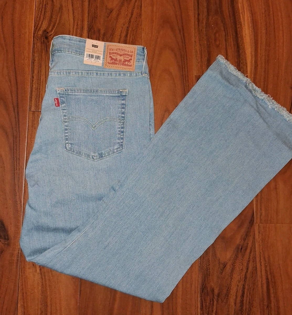 Levi’s Women 726 High Rise Flare Jeans 34×32