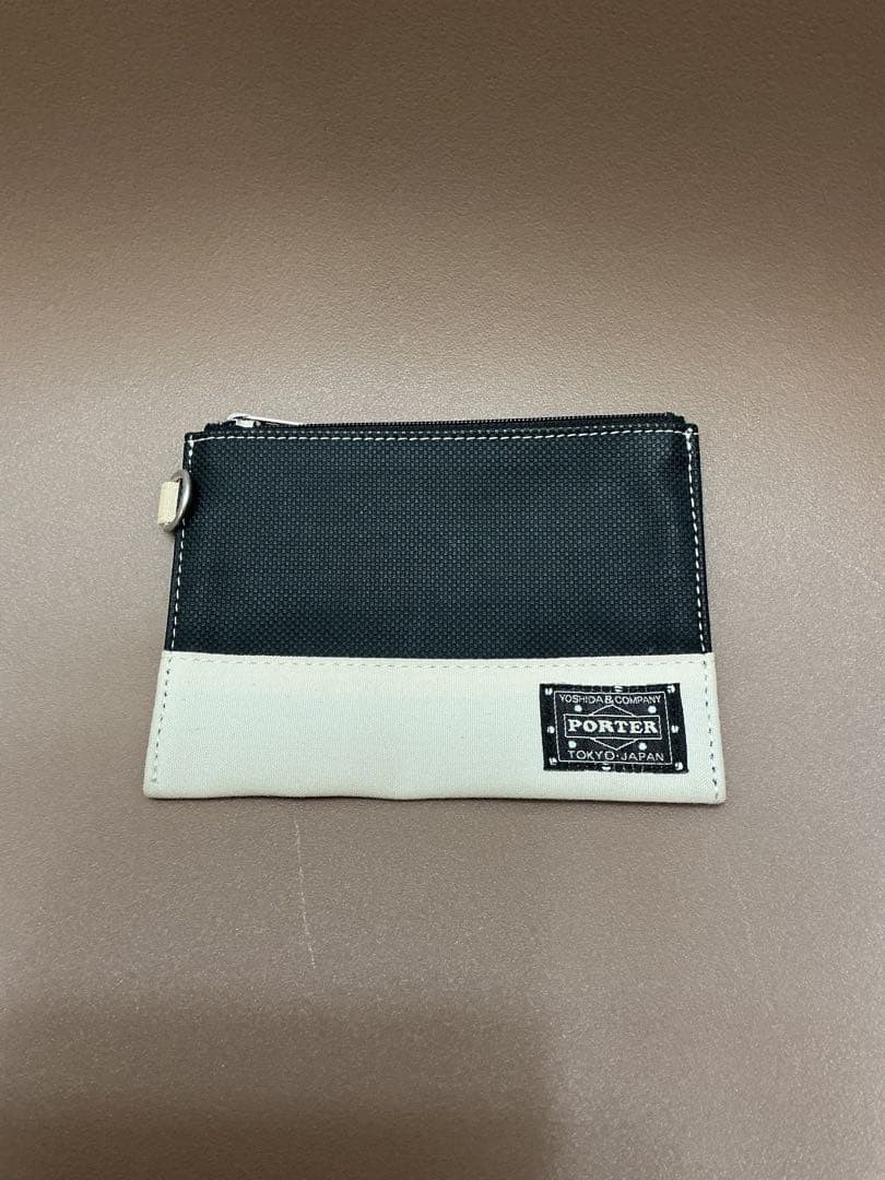 Porter Mini Pouch 2-Piece Set for Porter Girl Tote Bag, approx 15.5x11cm, Used
