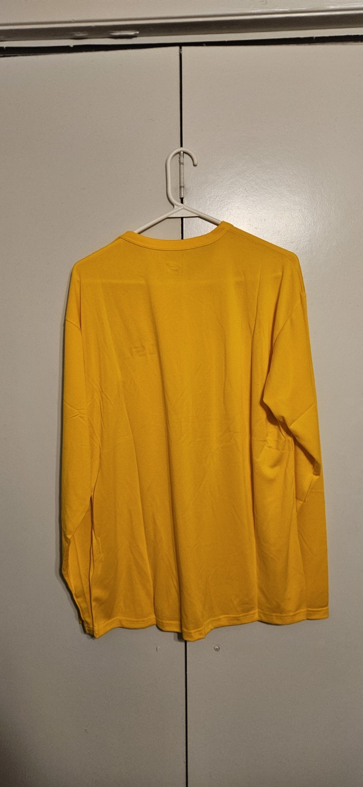Yellow Long Sleeve Nike Dri Fit Medium Shirt for Men LSU Team