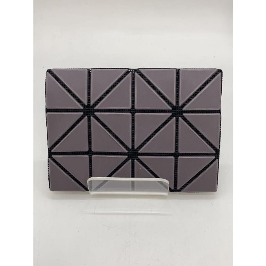 BAO BAO ISSEY MIYAKE Card Case Gray Matte Panel Design H8cm x W11cm