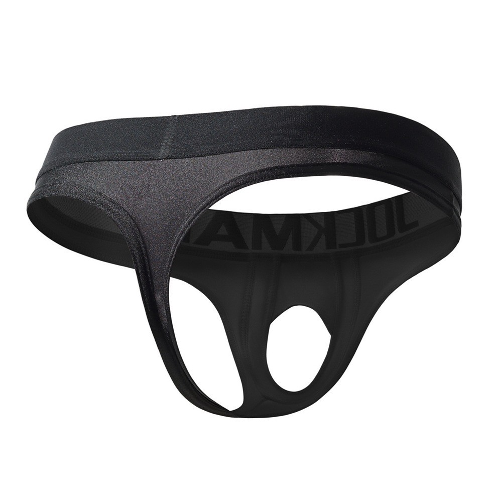 Jockmail Men Lingerie Hanging Ring Hope String Pant Tight Thong T-back Underwear
