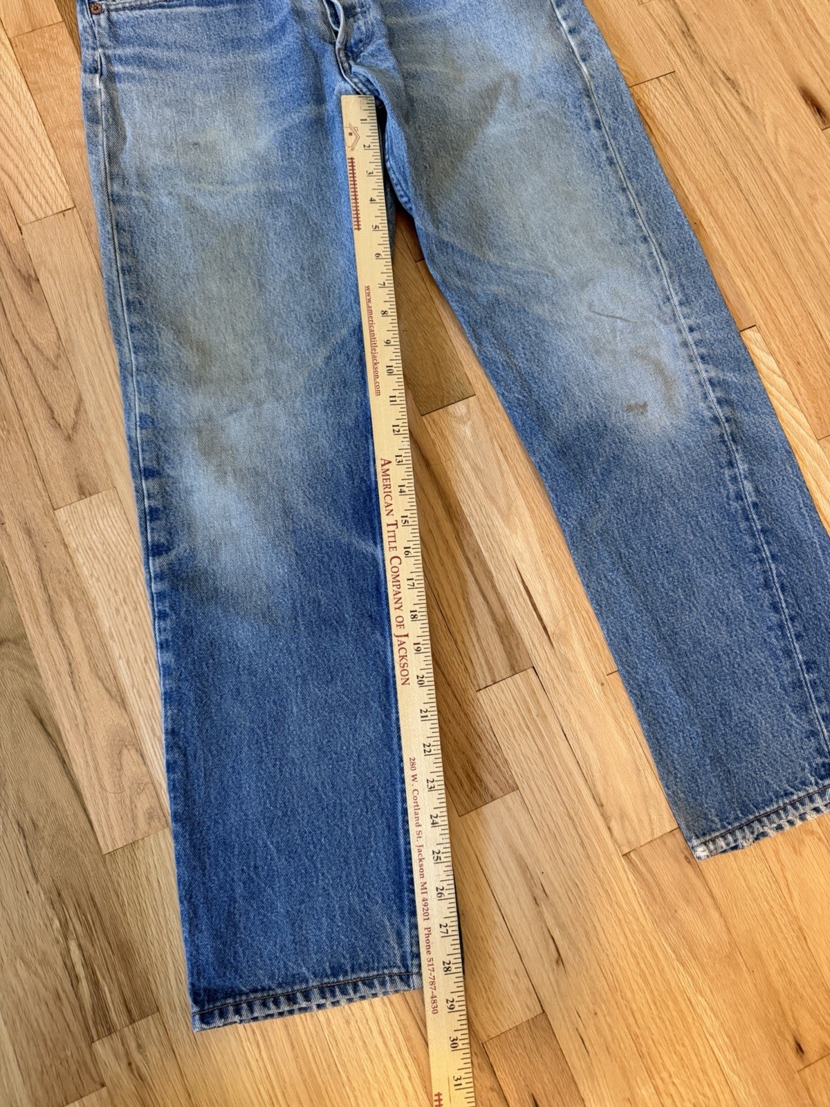 Vintage 1996 Levi’s 501xx Button Fly Jeans | 32×32 | Made in USA