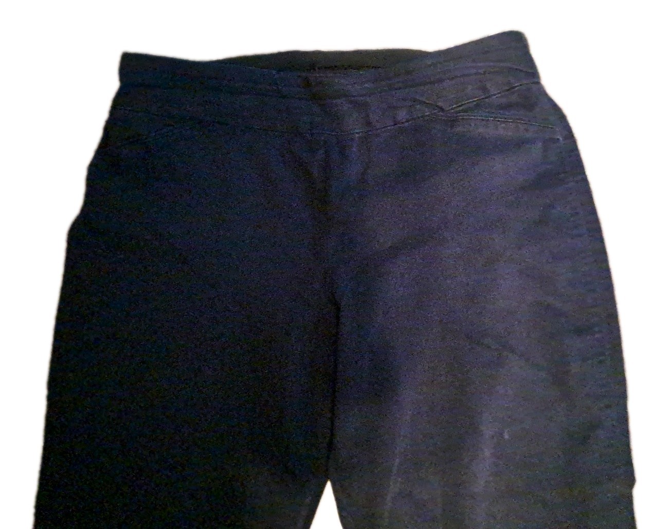 Unbranded Pull On Capris Womans Plus Size 16 Short Blue