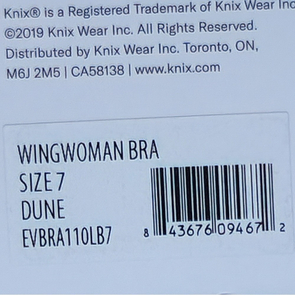 Knix Seamless Comfort Bra Beige Size 7 Wireless Full Coverage Smooth Feel 34/36