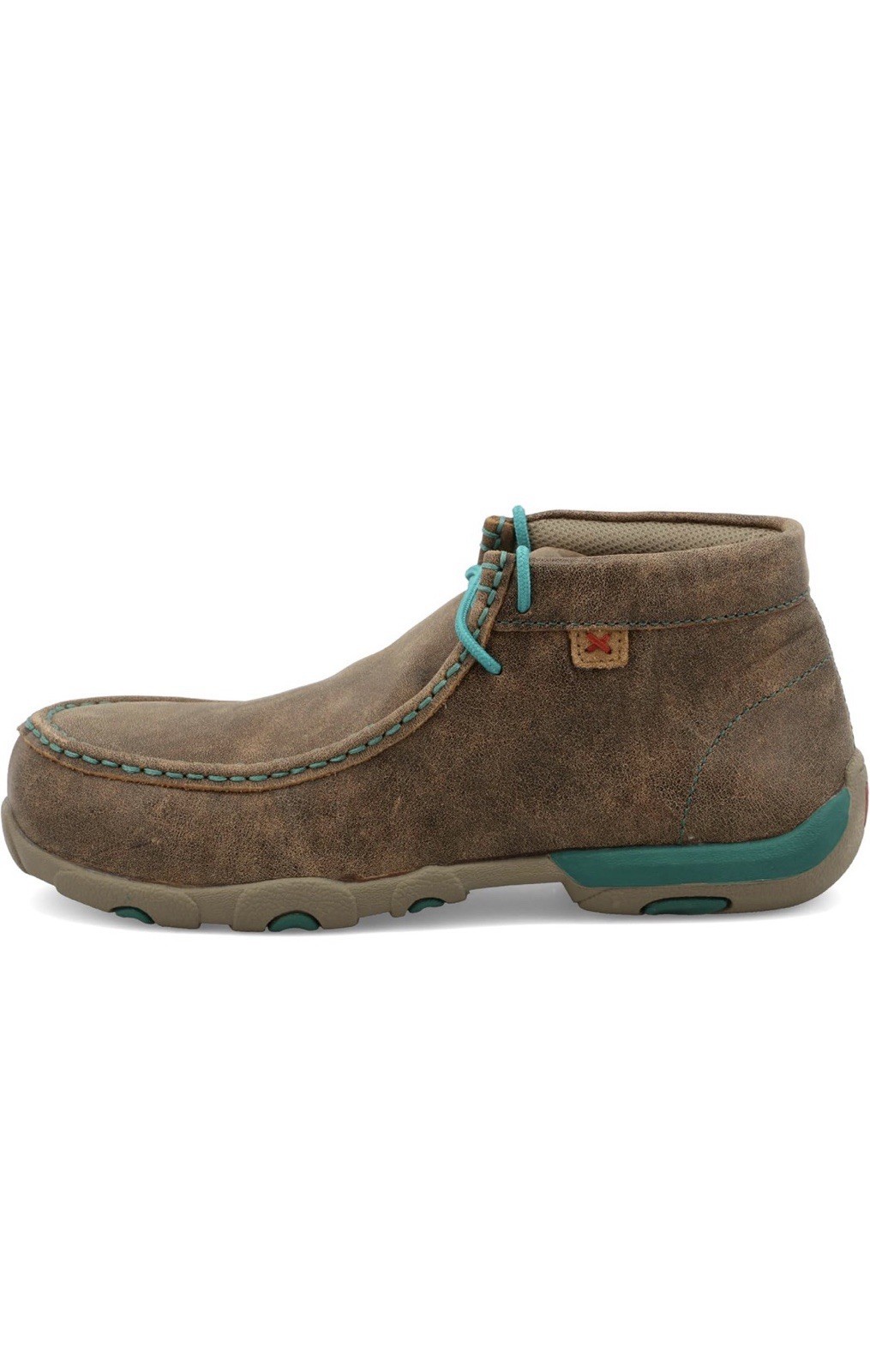 Twisted X Women’s Alloy Toe Work Chukka Bomber/Turquoise 6.5 M WDMAL01